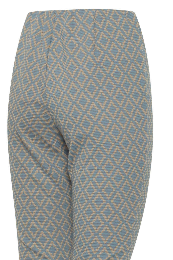 DK Company Ichi IHPriya Pant 2 blue mirage