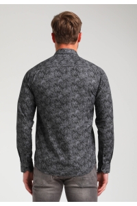 Gabbiano Overhemd ls zwart