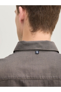 Tom Tailor Structured Shirt parasol brown