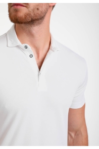 Gabbiano Polo ss ecru