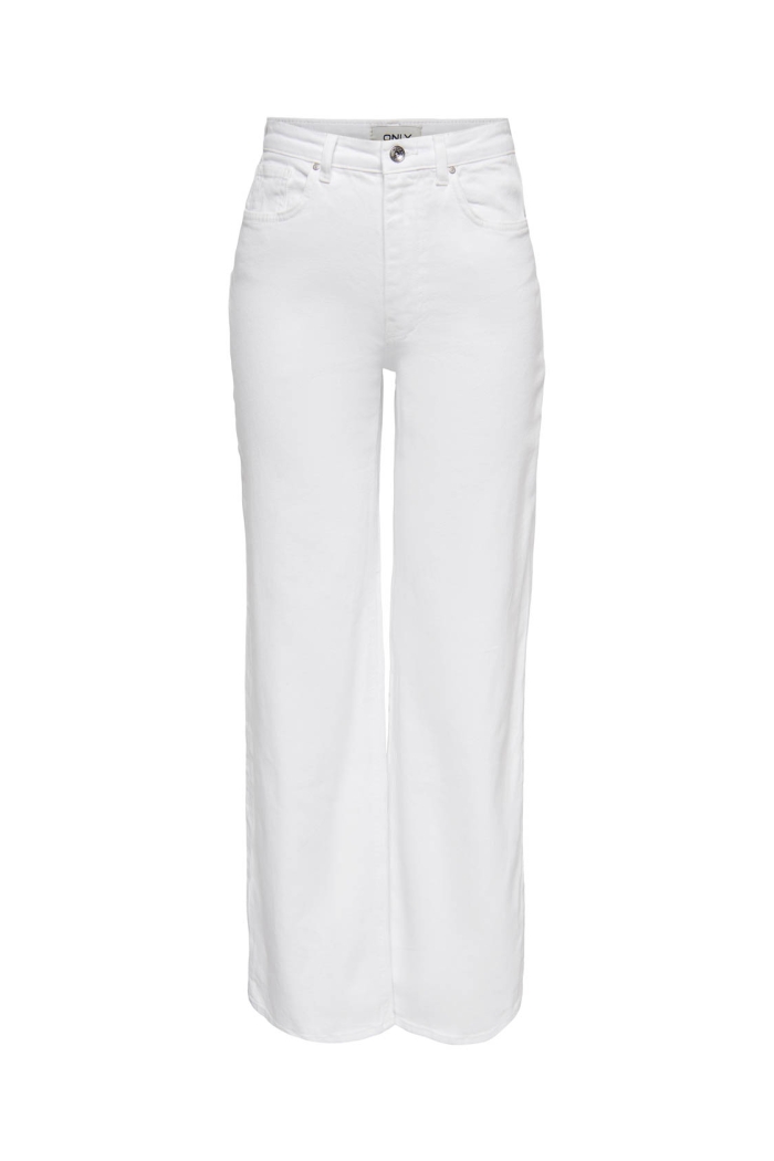 ONLY ONLJUICY HW WIDE LEG white