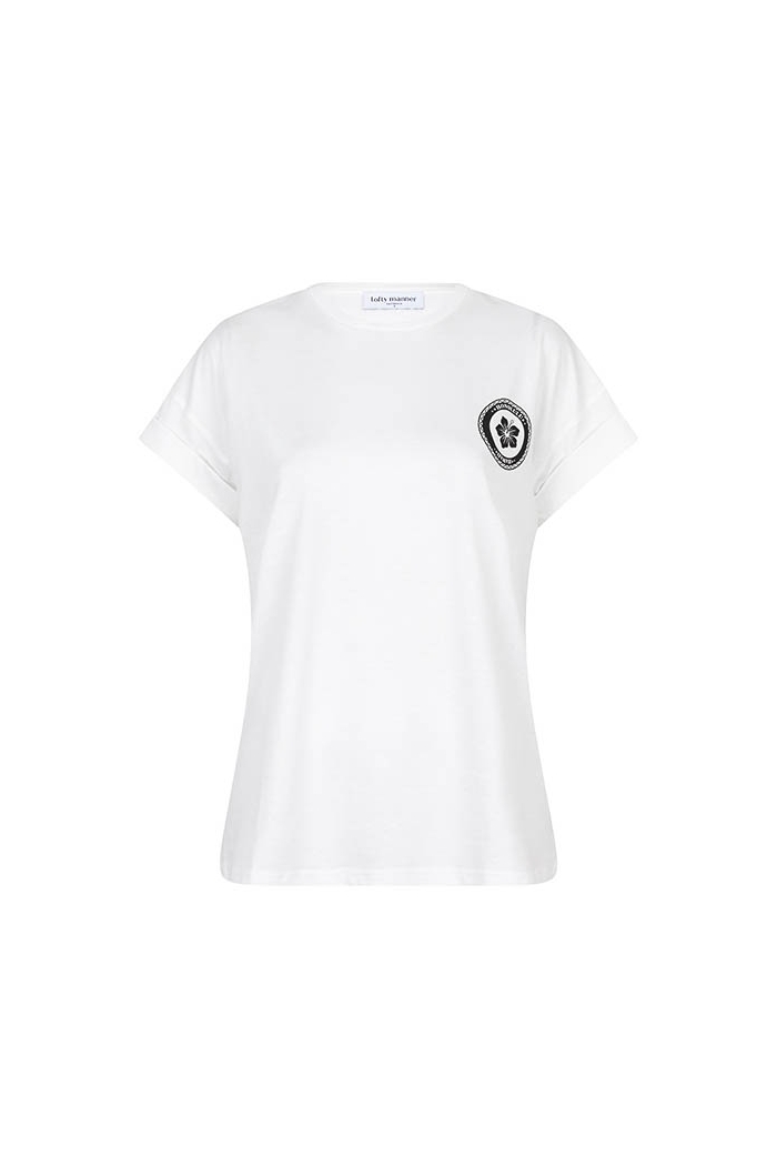 Lofty Manner T-shirt Chanda white