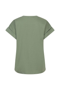 Lofty Manner T-shirt Lilou dark green