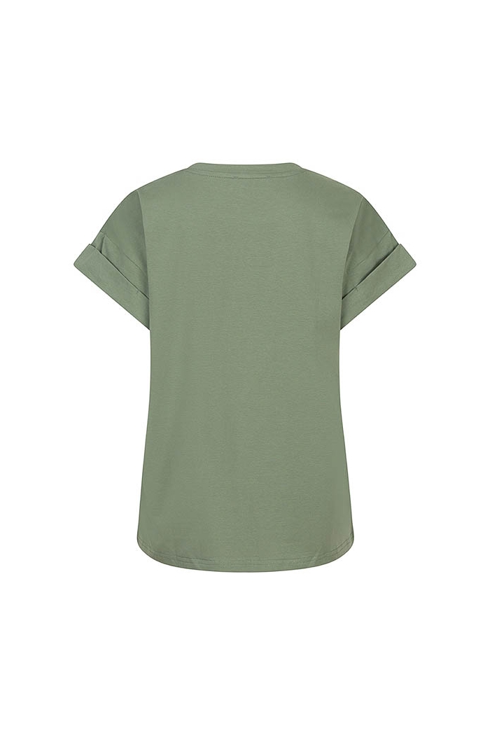 Lofty Manner T-shirt Lilou dark green