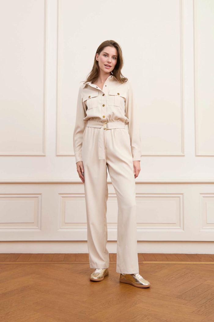 Lofty Manner Jumpsuit Marie off white