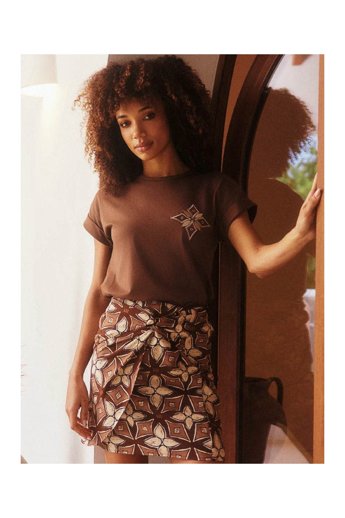 Lofty Manner T-shirt Maysa brown