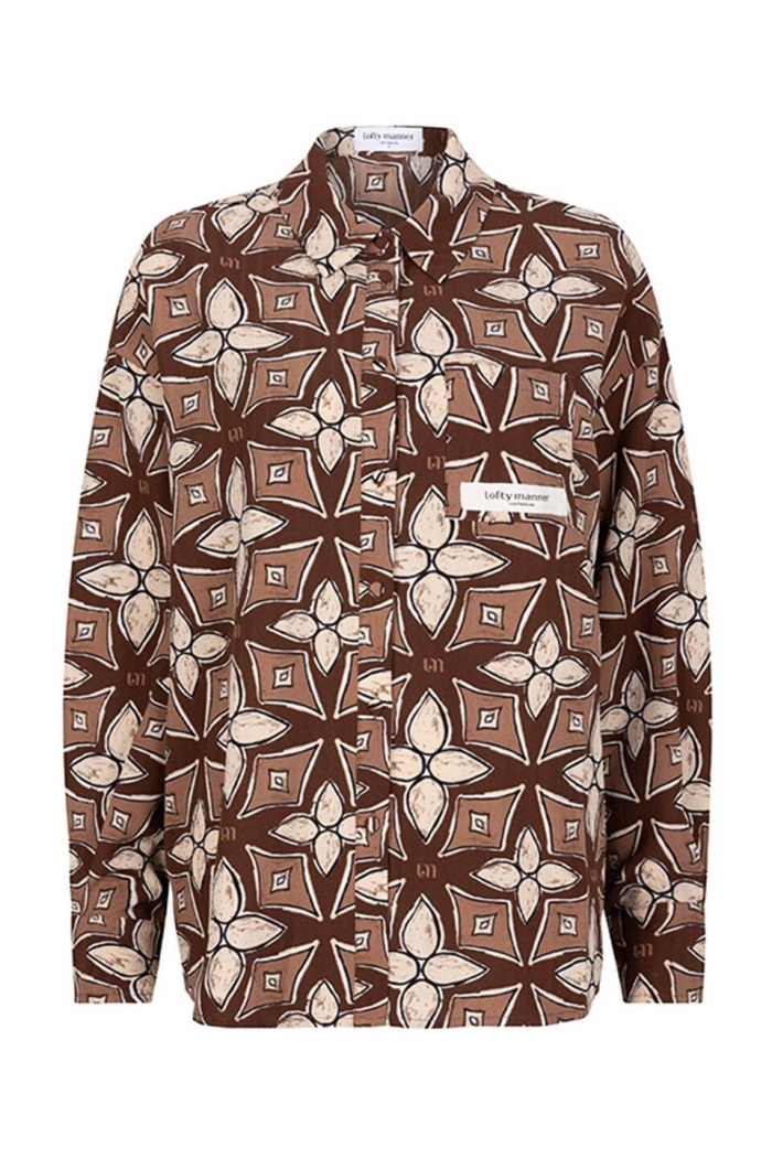 Lofty Manner Blouse Aya mosaic print