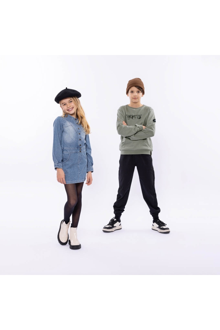 No Way Monday Ki Sweater faded green