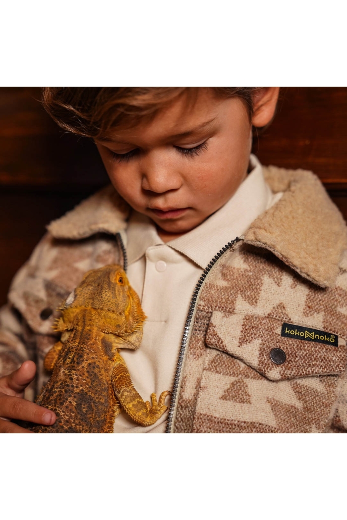 Koko Noko Ki Polo Sweater off white