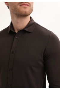 Gabbiano Premium Overhemd oak brown