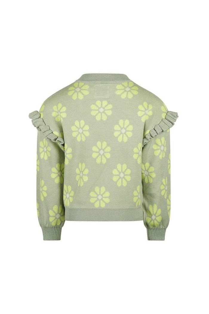 Koko Noko Ki Pullover bloem faded green