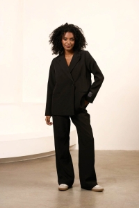 Lofty Manner Trouser Navy black