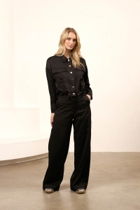 Lofty Manner Blouse Tilde black