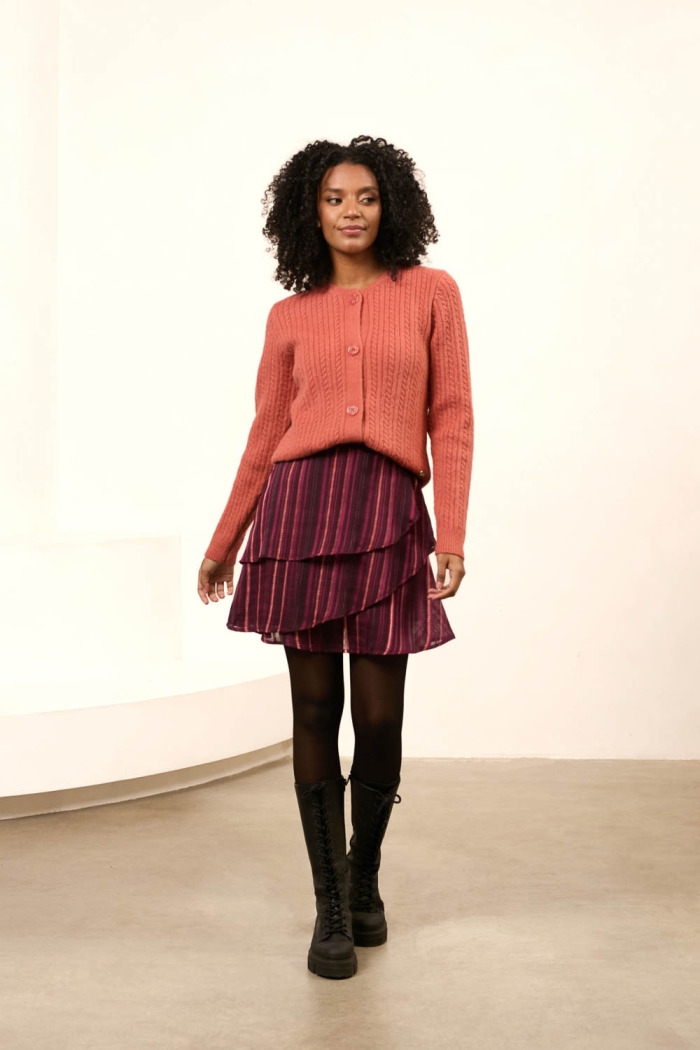 Lofty Manner Skirt Brigitte folk print