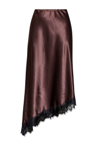 Sisters Point Gewo Lace Skirt brown/black