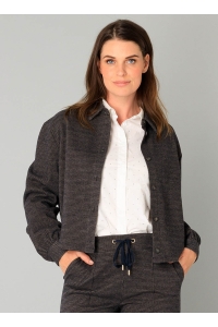 Yest Naji Essential Jasje dark navy/melange