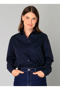 Yest Blythe Blouse dark navy