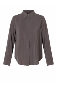 Yest Clara Blouse chocolate brown