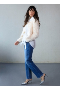 Yest Clemence Vest sandy white