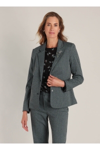 Yest Dorothy Blazer black/off white