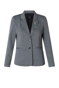 Yest Dorothy Blazer black/off white