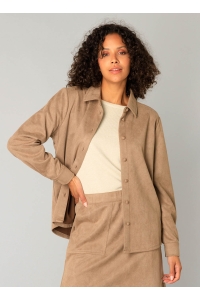 Yest Clemence Blouse soft taupe