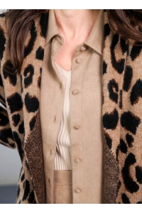 Yest Clemence Blouse soft taupe