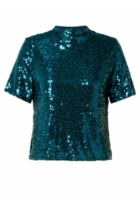 Yest Philomena Essential Top teal green