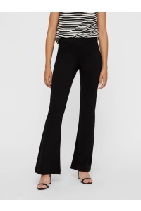 Vero Moda VMKAMMA NW FLARED JERSEY PANT NOOS black