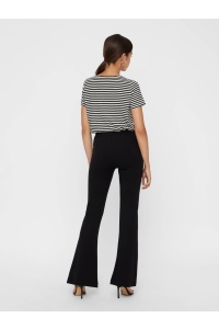 Vero Moda VMKAMMA NW FLARED JERSEY PANT NOOS black