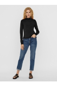 Vero Moda VMGLORY LS ROLLNECK BLOUSE NOOS black