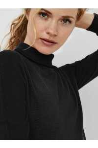 Vero Moda VMGLORY LS ROLLNECK BLOUSE NOOS black