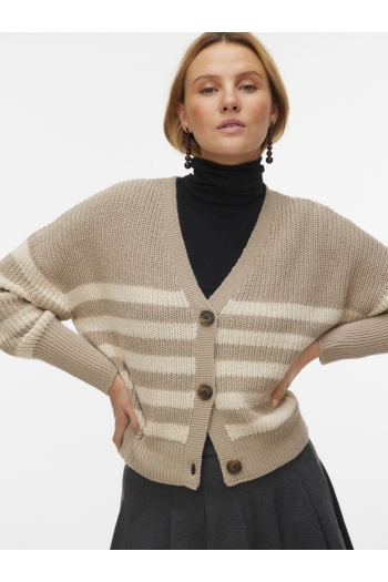 Vero Moda VMLEA LS V-NECK CUFF CARDIGAN NOOS