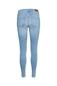 Vero Moda VMLUX MR SLIM JEANS RI371 GA NOOS light blue denim