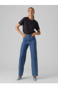 Vero Moda Aware AWNAIMA SS O-NECK T-SHIRT NOOS black