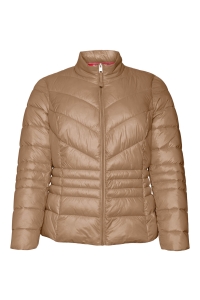 Vero Moda curve VMCSORAYASIV AW SHORT JACKET CUR tigers eye