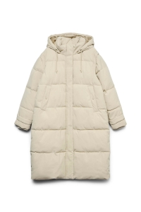 Vero Moda VMCMARGARET LONG COAT CUR eucalyptus