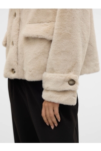 Vero Moda VMSONJAEVA SHORT JACKET GA BOO oatmeal
