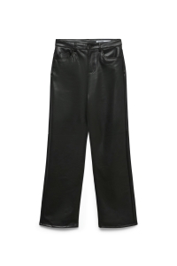 Vero Moda VMTESSA HR WIDE PL PANTS NOOS black