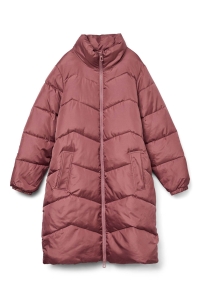 Vero Moda VMCLIGARIO COAT CUR rose brown