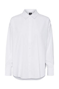 Vero Moda VMFANNI LS SHIRT WVN GA NOOS bright white