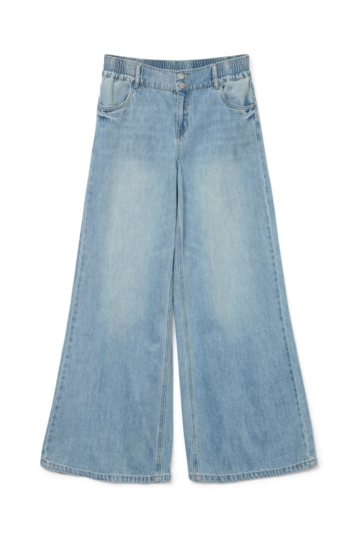 Vero Moda VMANNET MR WIDE JEANS SI321 medium blue denim