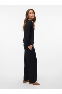 Vero Moda VMHALI HW WIDE PANT JRS GA BOO black