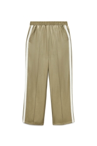 Vero Moda VMVINA DETAIL HW STRAIGHT PANTS WVN: mermaid/snow white