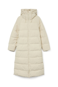 Vero Moda VMELANOR LAURIE LONG COAT WRP BOO oatmeal