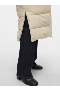 Vero Moda VMELANOR LAURIE LONG COAT WRP BOO oatmeal