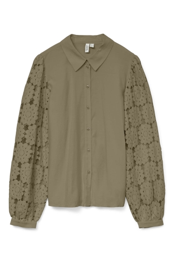 Vero Moda VMFABENA L/S SHIRT WVN BTQ GA