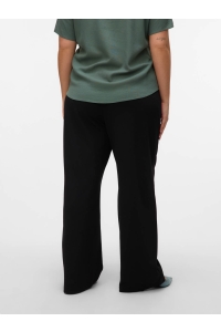 Vero Moda VMCBERLIN ZAMIRA MW WIDE PANT CUR black