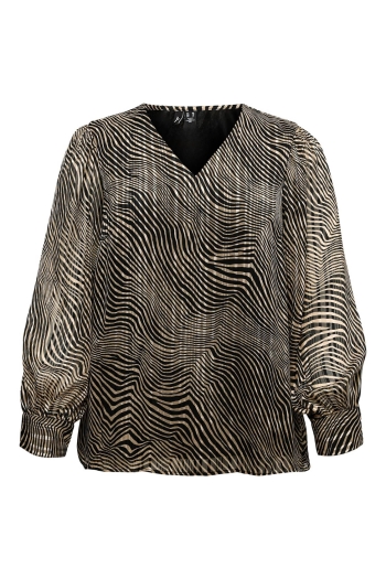 Vero Moda VMCGEBRA GEDNA V-NECK TOP WVN BTQ C: