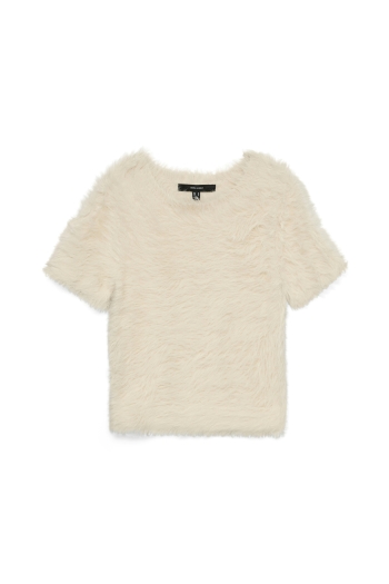 Vero Moda VMFLUFFY SS O-NECK PULLOVER